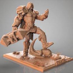 Thor Model for 3D Printing | Static