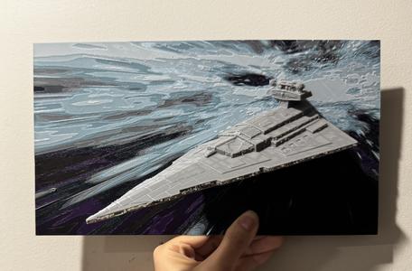 Imperial Star Destroyer – Hueforge Hybrid