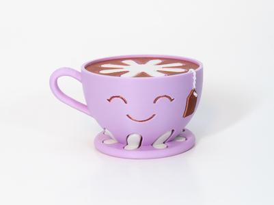 Cute Little Teacup Passthrough Fidget