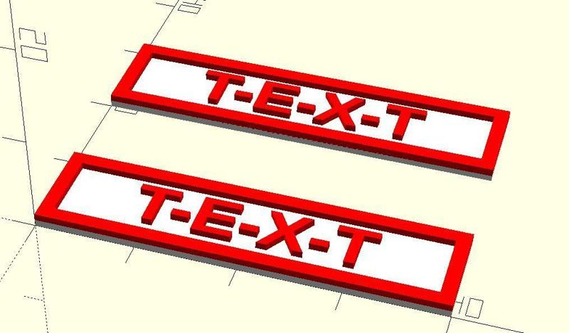 Licence Plate for RC modeling 1/10