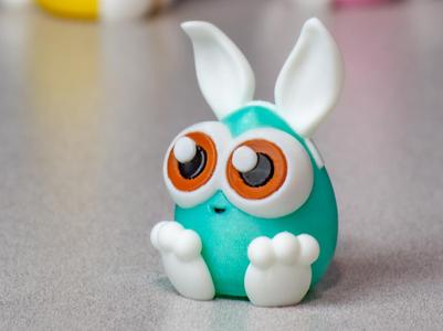 Cute Bunny Egg – Easter egg dressed up as a bunny!