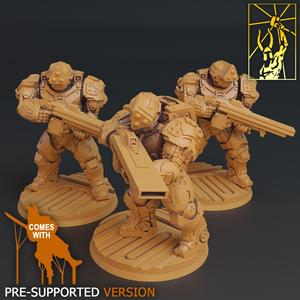 Cyber Forge Seeker Marines