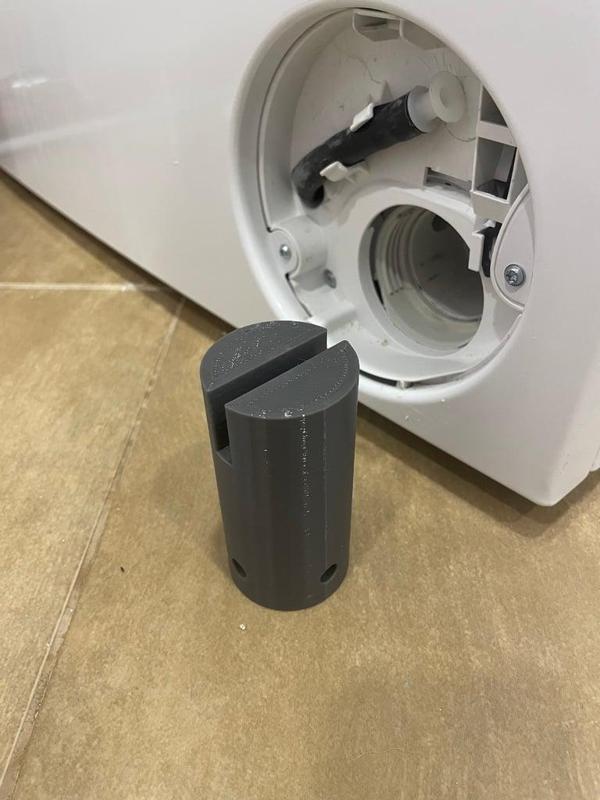 Key for opening the lint filter on Siemens IQ-500 washing machine