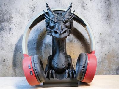 Dragon Headphone Stand-Throne for Your Headphones!