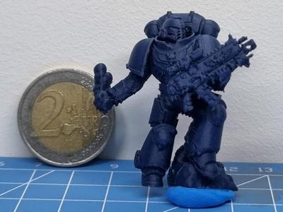 Space Soldier with Smoke Grenade WarAxe 50K