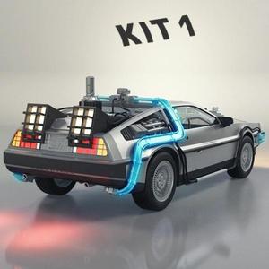 DeLorean 3D Printing Model | Standard Assembly Kit 1