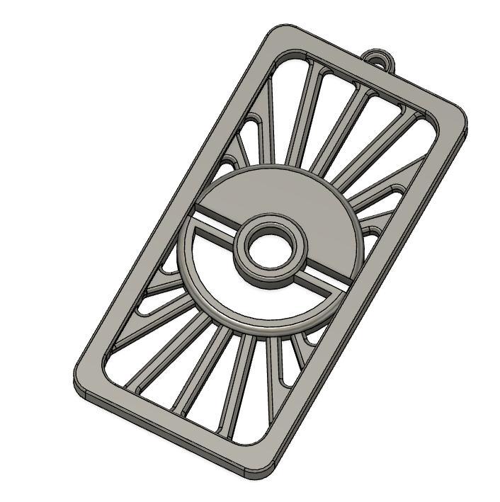 Pokeball Earing.stl