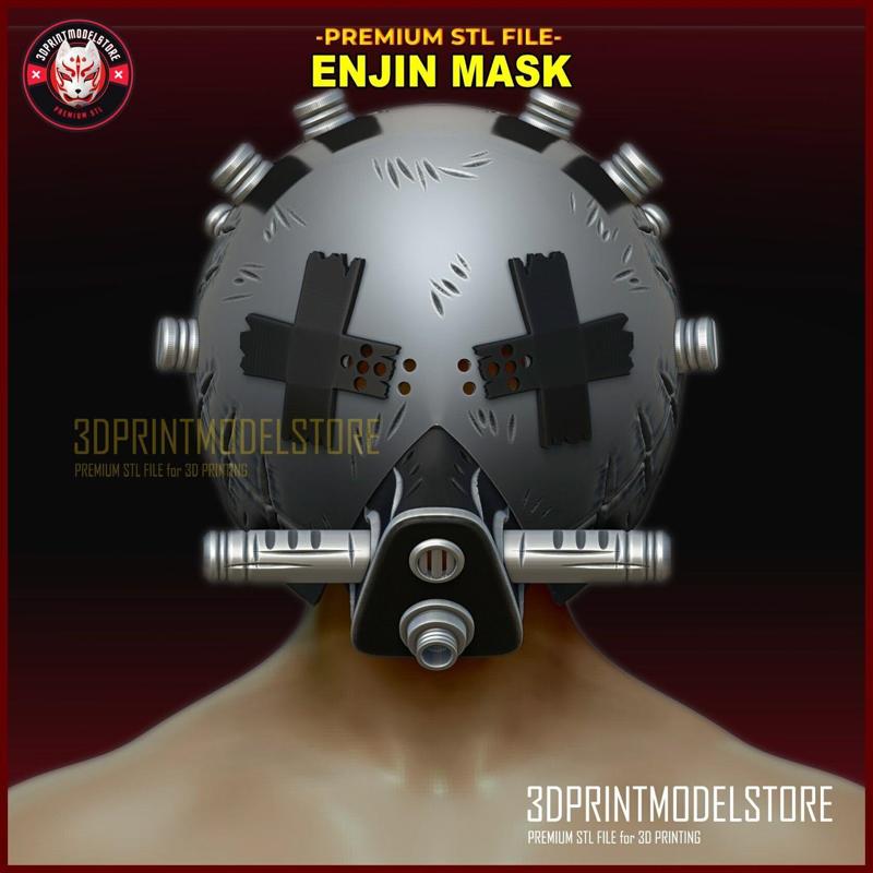 Gachiakuta Enjin Full Face Mask – Anime Cosplay Helmet
