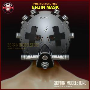 Gachiakuta Enjin Full Face Mask – Anime Cosplay Helmet