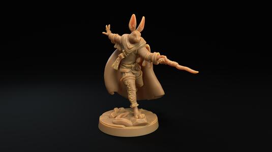 Rabbit Heroes with daggers