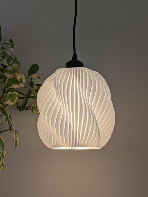The Hestra – Vase Mode Pendant Light, Bambu 3MF