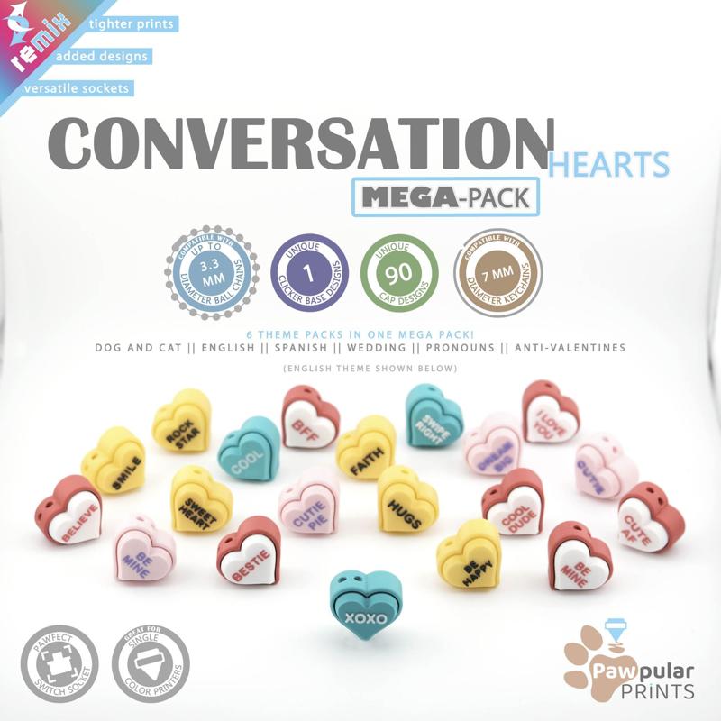 Conversation Hearts Remix Mega-Pack
