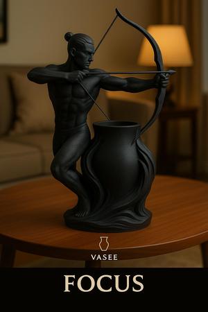 Sagittarius vase art organizer for bold spirit