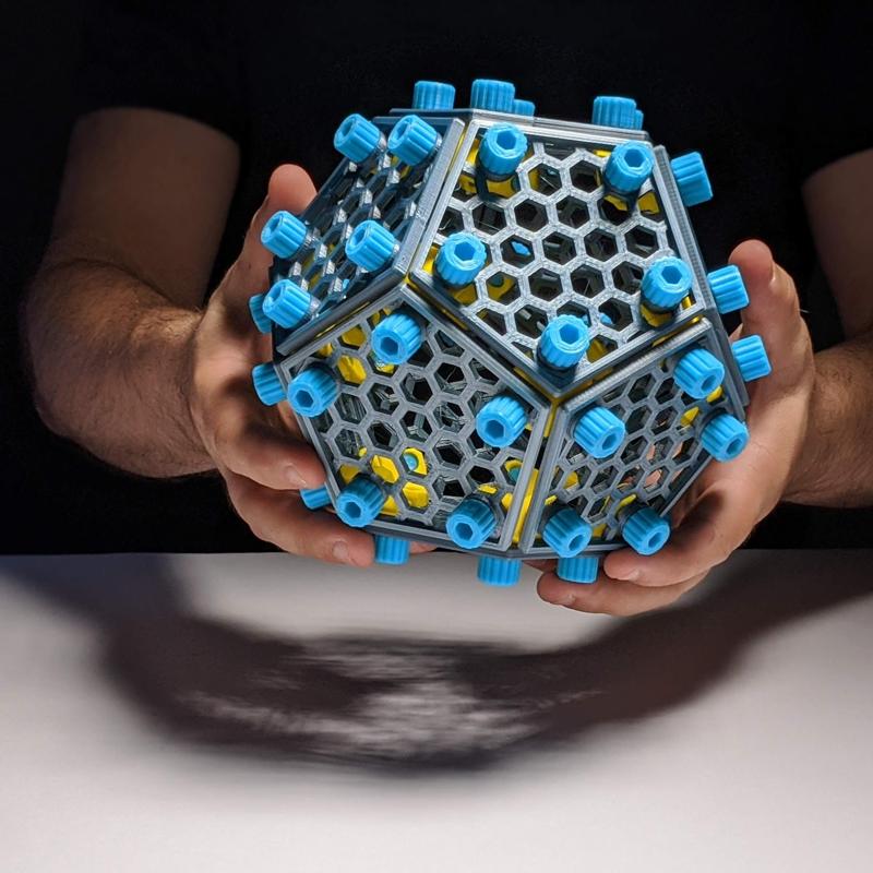 Bolted Dodecahedron