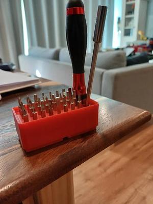 Gridfinity – Small screwdriver set holder