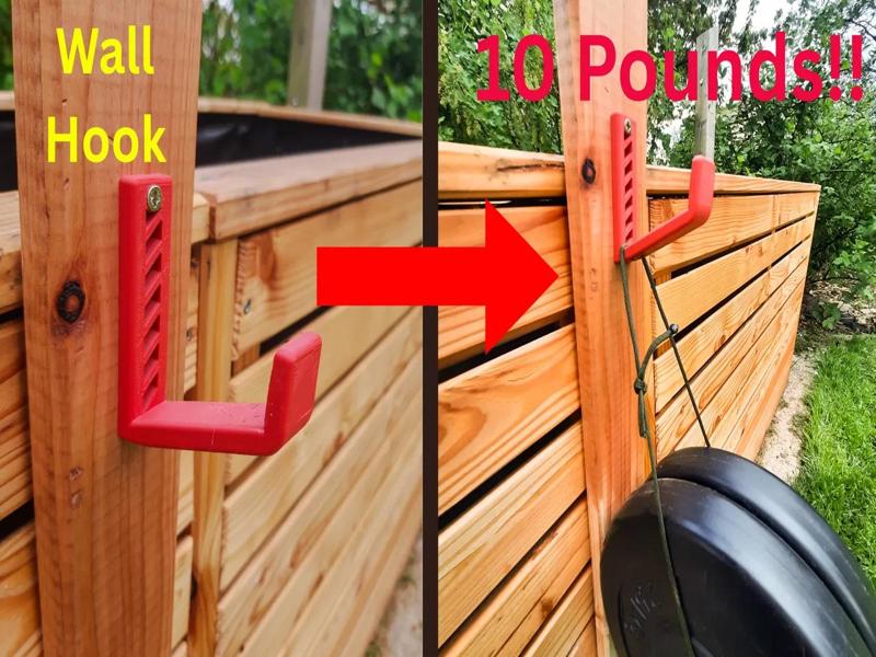 Wall hook.   