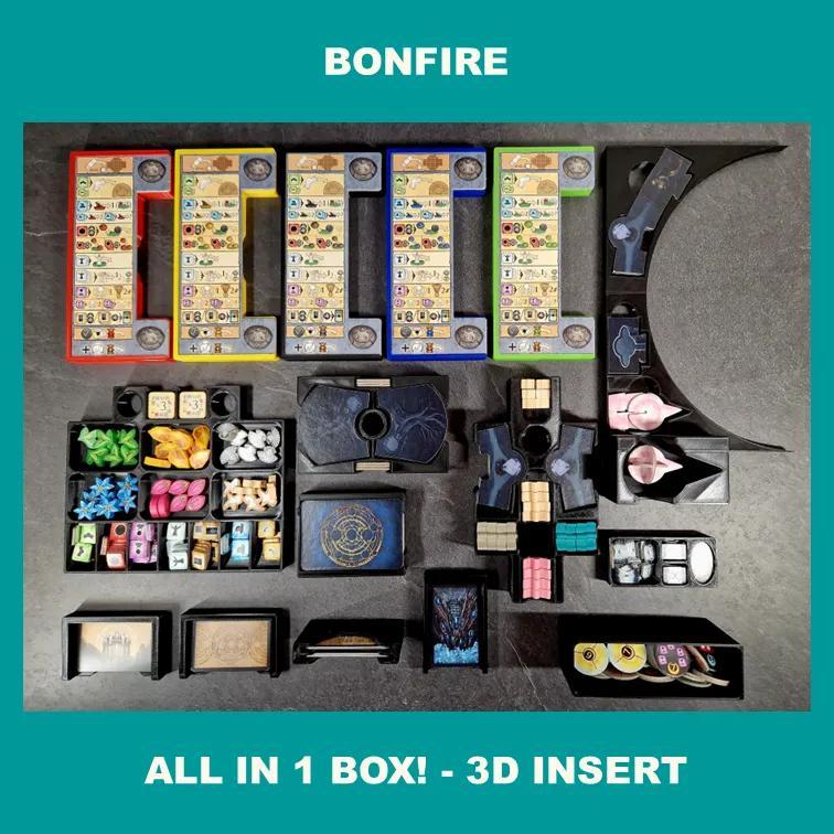 BONFIRE + TREES & CREATURES – INSERT, EINSATZ, INLAY, ORGANIZER