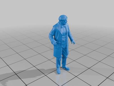1/64 weird scientist for your dioramas