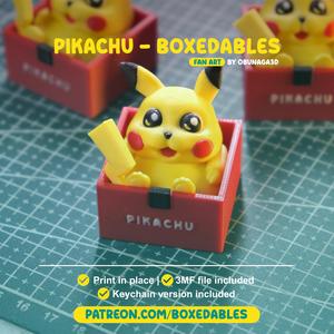 Pikachu – Boxedables [Fan Art]
