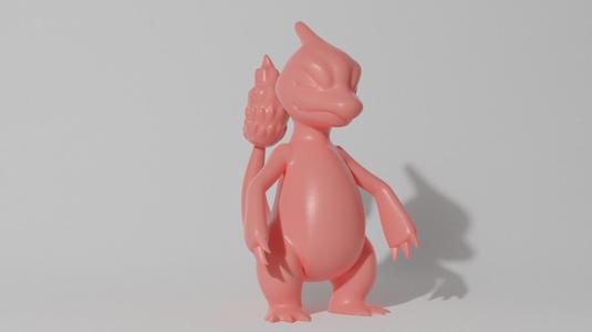 CHARMELEON STANDING (PART OF THE CHARMELEONPACK, AND CHAREVOPACK, READ DESCRIPTION)
