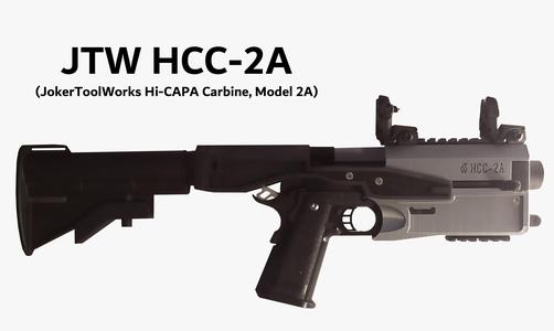 JTW HCC-2A (An Open-Source Hi-CAPA Carbine Kit)