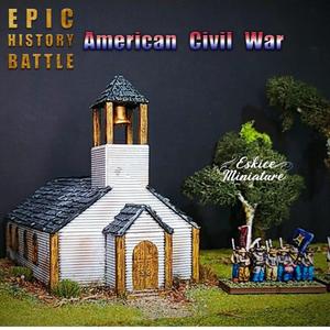 Eglise / Church – Epic History Battle of American Civil War -15mm scale