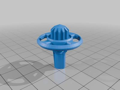 custom beyblade x blank needle bit