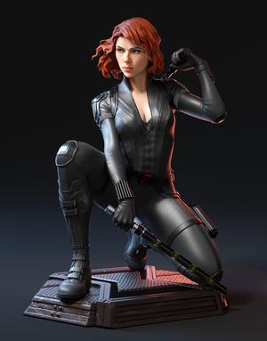Fan Black Widow Printable Stl