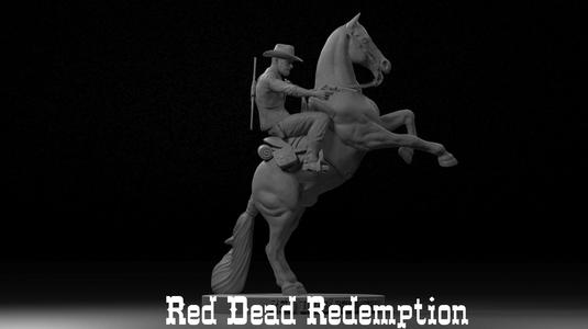 Red Dead Redemption 3D Print