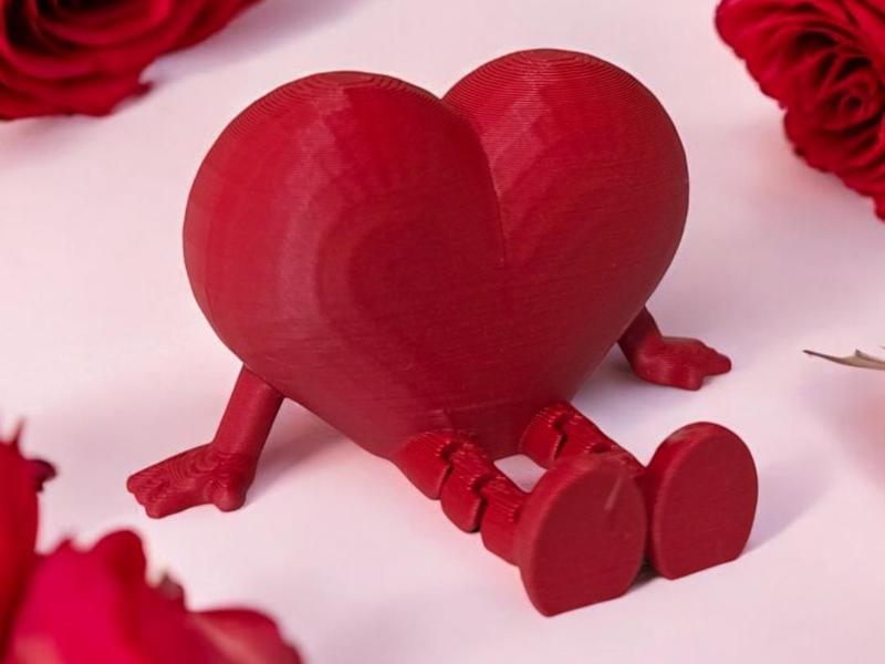 Valentine´s Heart BUDDY – Articulated legs