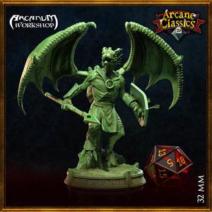 Kobold winged spearman (32mm)