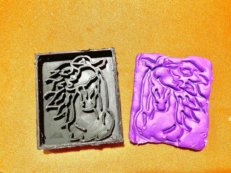 Friesian Cookie cutter   