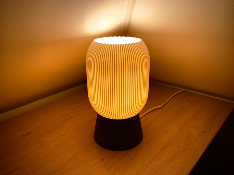 SIMPLE LAMP USING IKEA STRALA