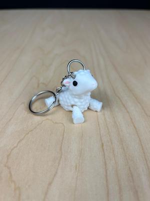 Sheep Keychain