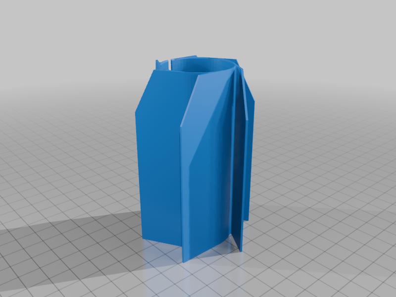Sleeve (spool adapter) for complete round spool holder (Ender, Anycubic etc.)