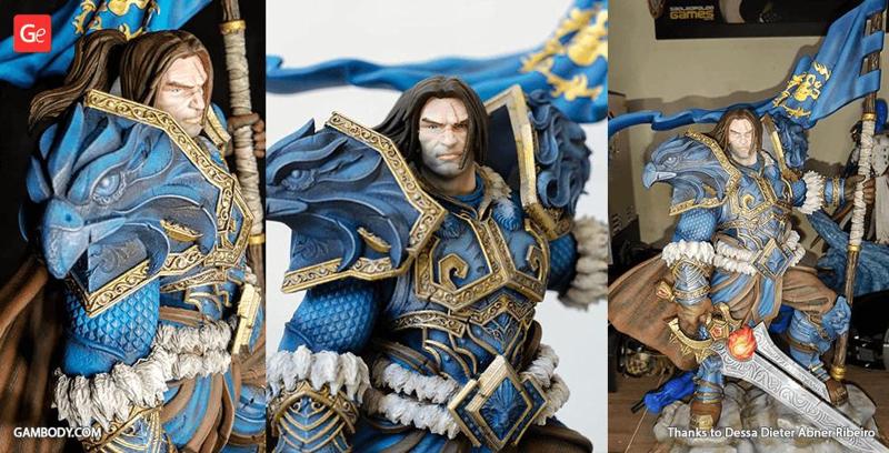 Varian Wrynn STL files for 3D Printing | Assembly Model