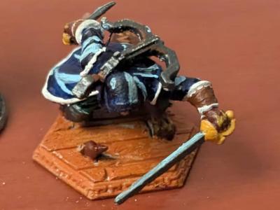 Furry Rogue or Assassin miniature for DnD