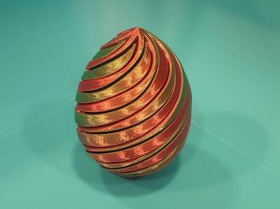 Spiral Passthrough Fidget Egg