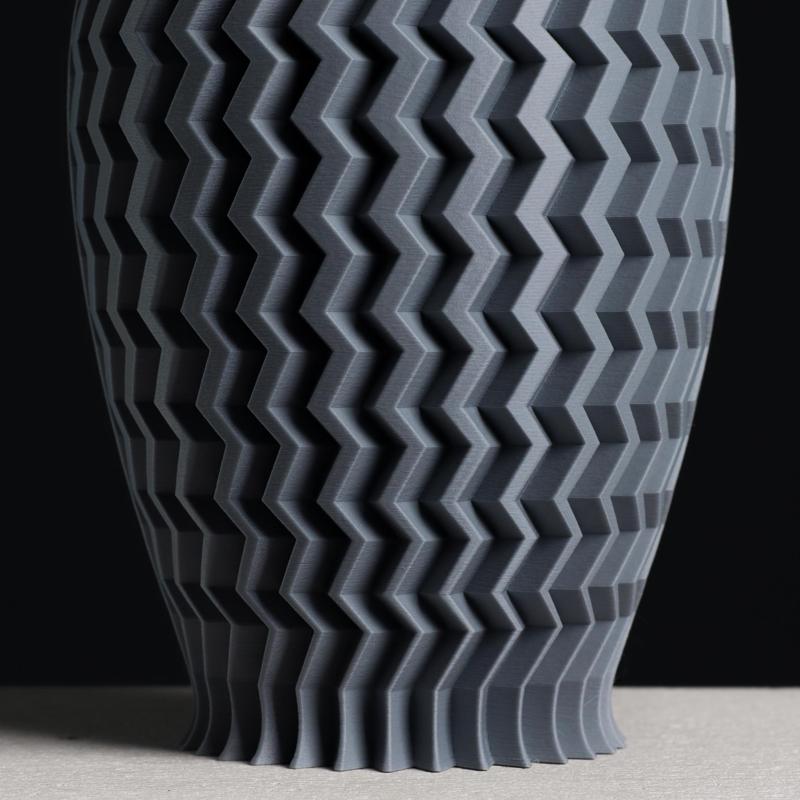 Textured Vase – ZigZag (Vase Mode)