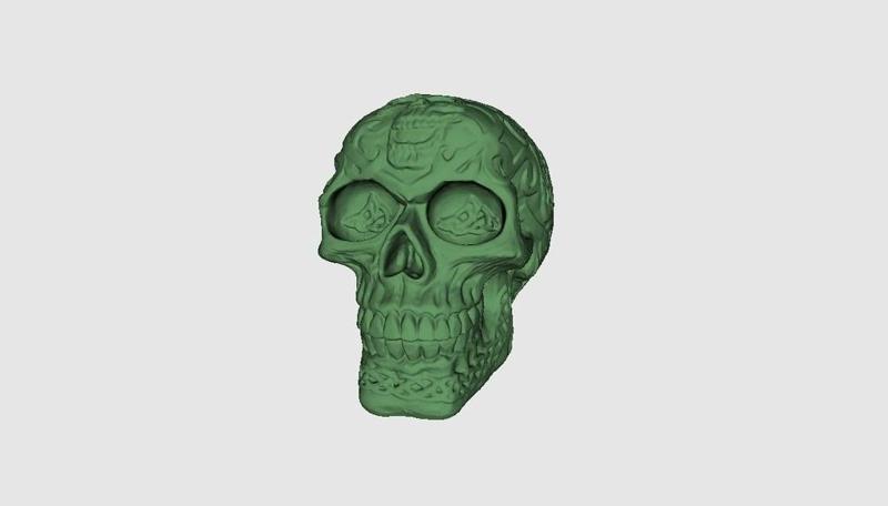 Celtic Skull