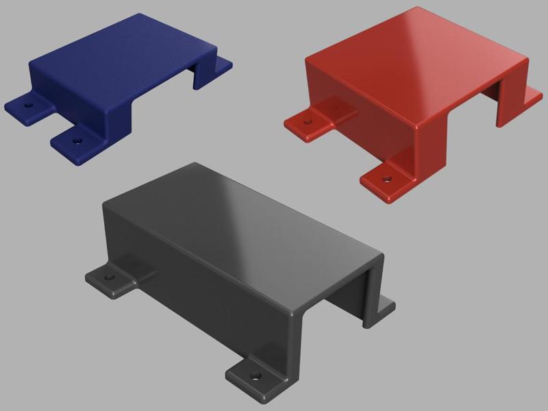 Fully Parametric Power Adaptor/Networking Gear/KVM mounting bracket – PROTOTYPE