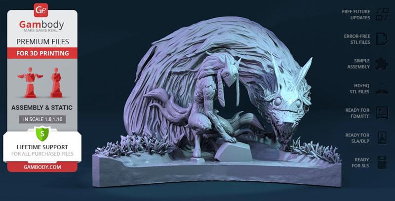 Kindred 3D Printing Figurine | Assembly