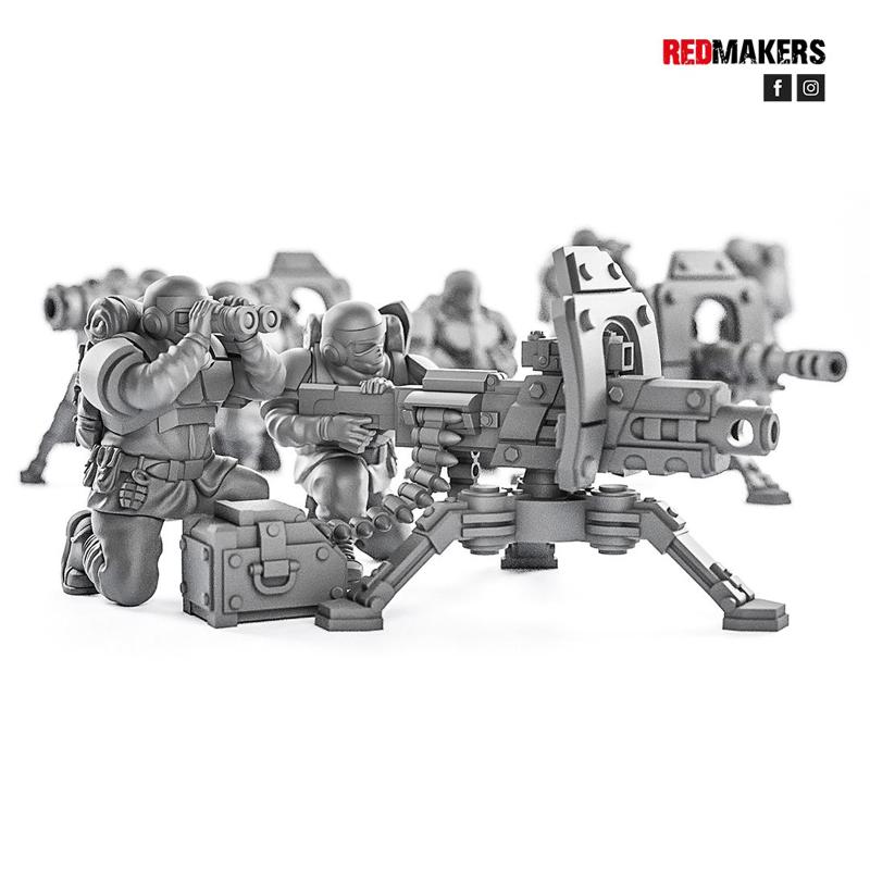 Alpha troops  – Heavy Support Squad of the Imperial Force