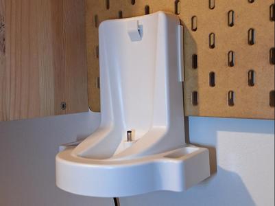 Ikea Skadis Severin Hand Vacuum Holder