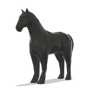 Horse Low Poly Easy to print