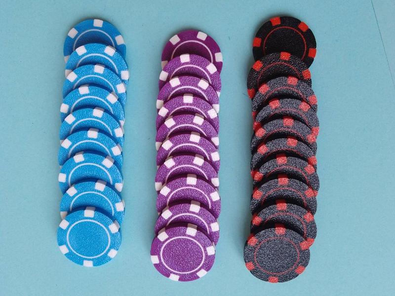 Pocket poker chips