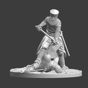 Stay down  – Medieval diorama