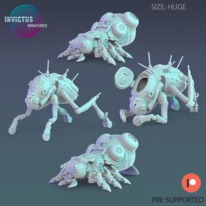 Beetle Wagon & Buggy Car / Insect Tank / Space Insectoid Machine / Roving Vehicle / Alien War Construct / Steampunk Battle Robot / Cosmic Invasion Army / Cyberpunk / Sci-Fi Encounte