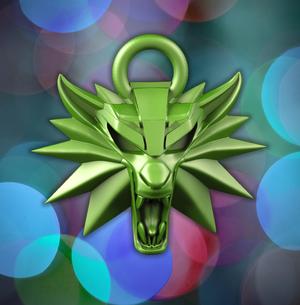 Wolf pendant