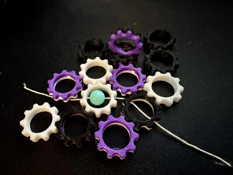 Gear Kandi Bead